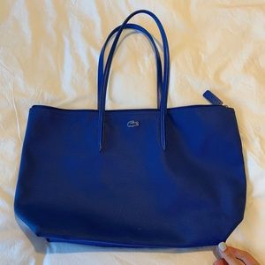 Lacoste Royal Blue Tote